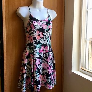 Forever 21 Floral Dress, Spaghetti Straps Dress, M